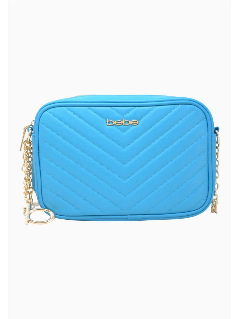 bebe - Tyler Camera Crossbody - Capri Blue